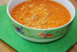 Pirinçli Mercimek Çorbası