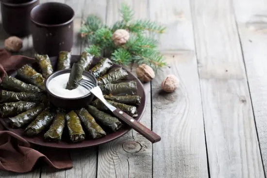 Etli Üzüm Yaprağı Sarma