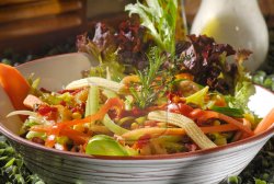 Sotelenmiş Sebze Salatası