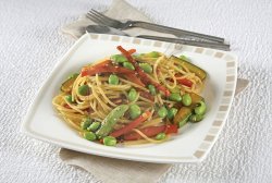 Taze Fasulyeli Spaghetti