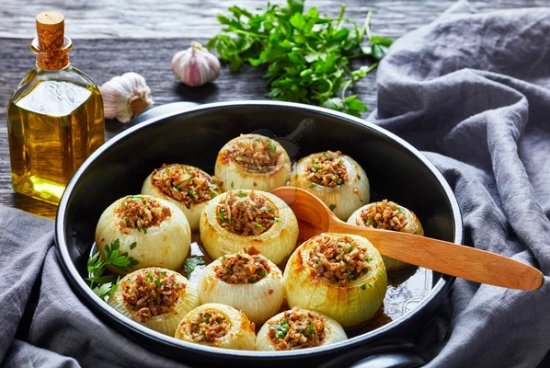 Zeytinyağlı Soğan Dolması